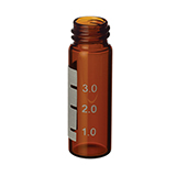 4.0ml WISP 48 Screw Vial (amber) w/White Graduated Marking Spot, pk.1000